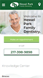 Mobile Screenshot of hesselparkdentistry.com